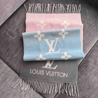 LOUIS VUITTON(マフラー/ショール ・ ホワイト/白色系)の LOUIS VUITTON(マフラー/ショール ・ ホワイト/白色系)の