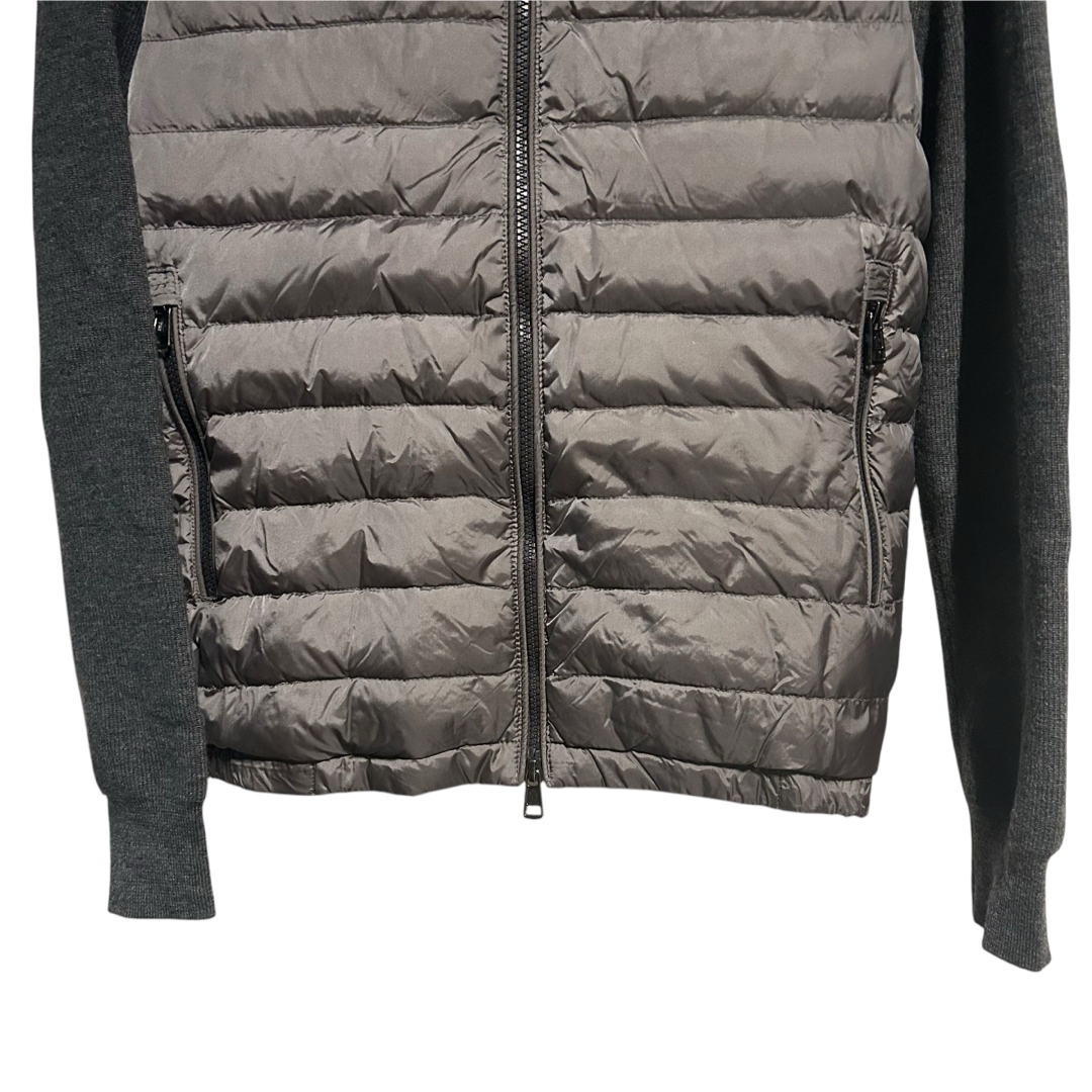 MONCLER - MONCLER MAGLIONE TRICOT CARDIGAN グレー Mの通販 by MONCLER - MONCLER MAGLIONE TRICOT CARDIGAN グレー Mの通販 by