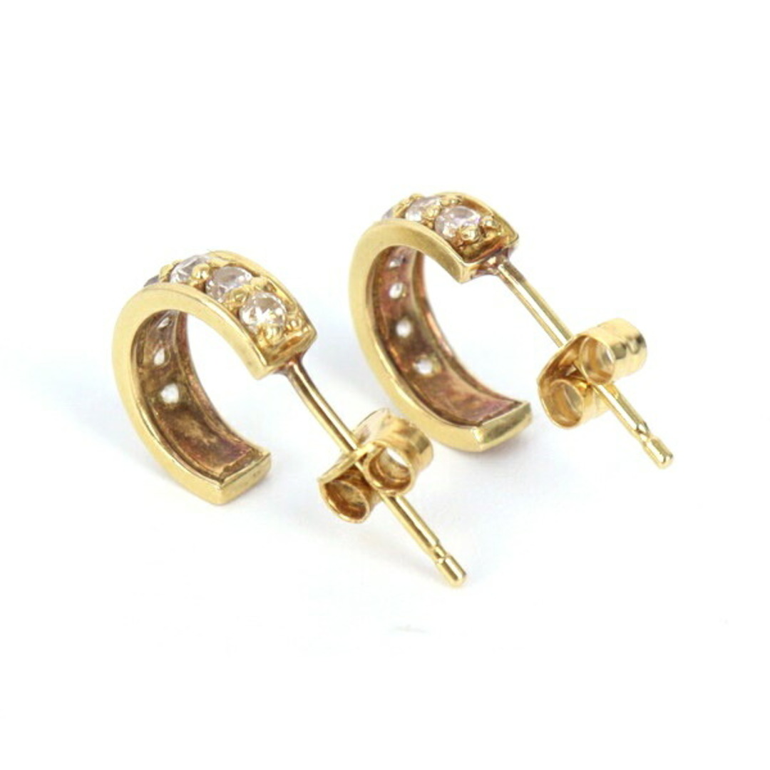 STAR JEWELRY - Aランク【スタージュエリー】フープピアス/K18YG STAR JEWELRY - Aランク【スタージュエリー】フープピアス/K18YG