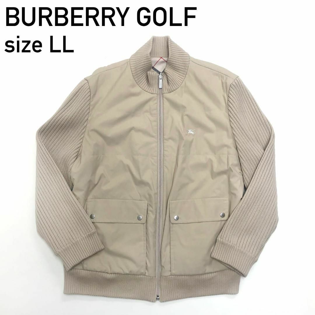 ☆超美品☆バーバリーゴルフ リバーシブル ブルゾン ベージュ ☆超美品☆バーバリーゴルフ リバーシブル ブルゾン ベージュ