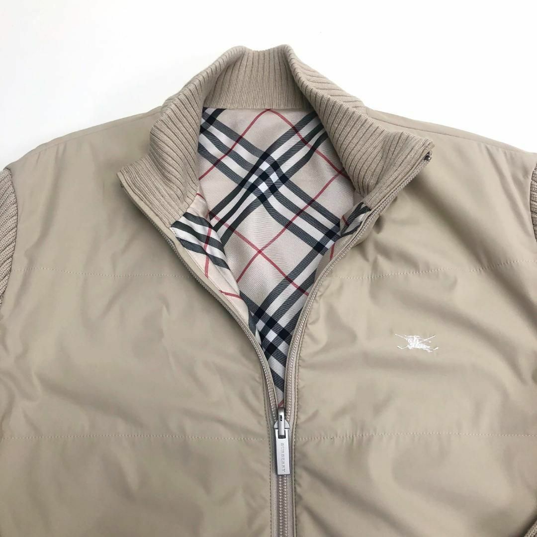 ☆超美品☆バーバリーゴルフ リバーシブル ブルゾン ベージュ ☆超美品☆バーバリーゴルフ リバーシブル ブルゾン ベージュ