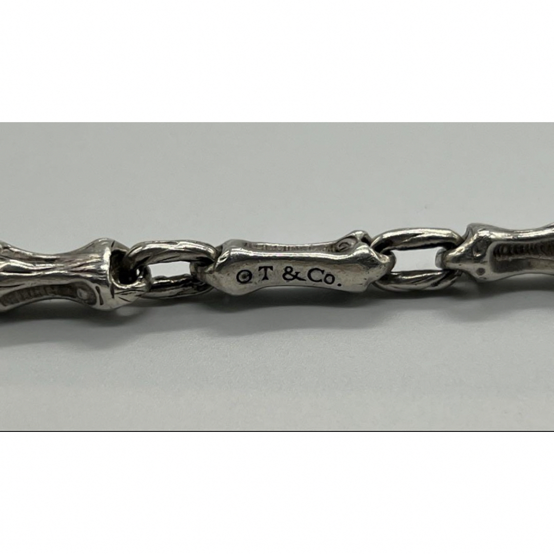 ティファニー TIFFANY バンブーブレスレット SV925 ヴィンテージ ティファニー TIFFANY バンブーブレスレット SV925 ヴィンテージ