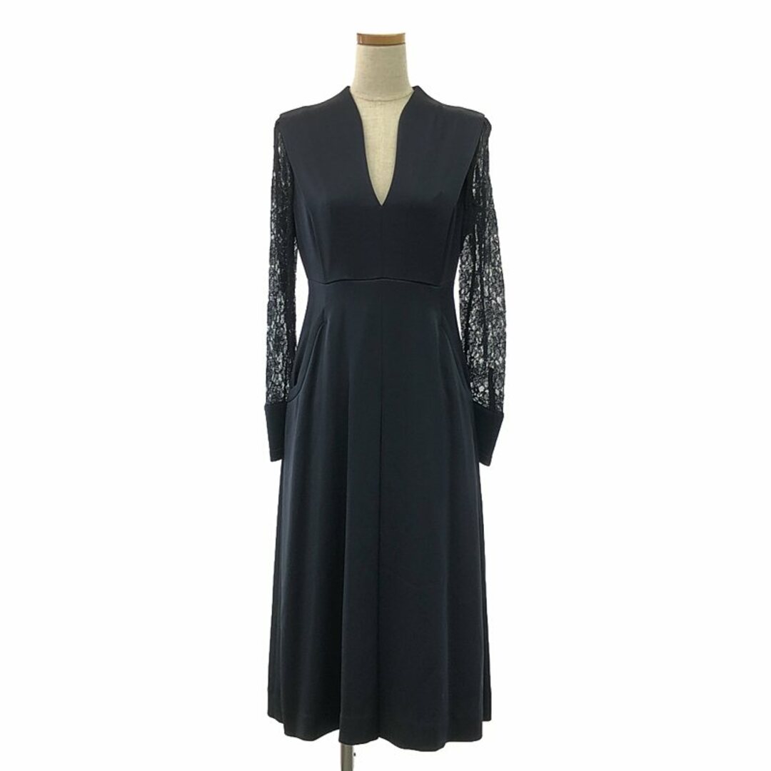 美品】 Mame Kurogouchi / マメクロゴウチ | レーススリーブ V 美品】 Mame Kurogouchi / マメクロゴウチ | レーススリーブ V