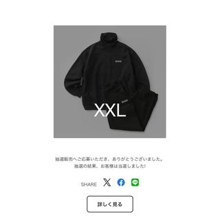 ENNOY TURTLENECK SWEAT SET UP (BLACK)(スウェット)