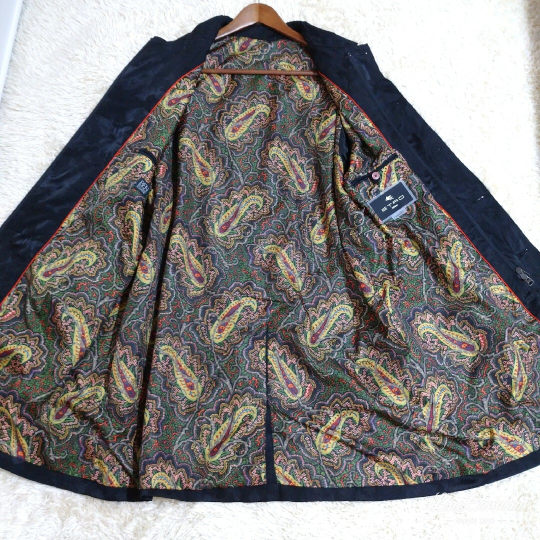 ETRO - 新品タグ付き 希少サイズ54 イタリア製 ETRO コート ETRO - 新品タグ付き 希少サイズ54 イタリア製 ETRO コート
