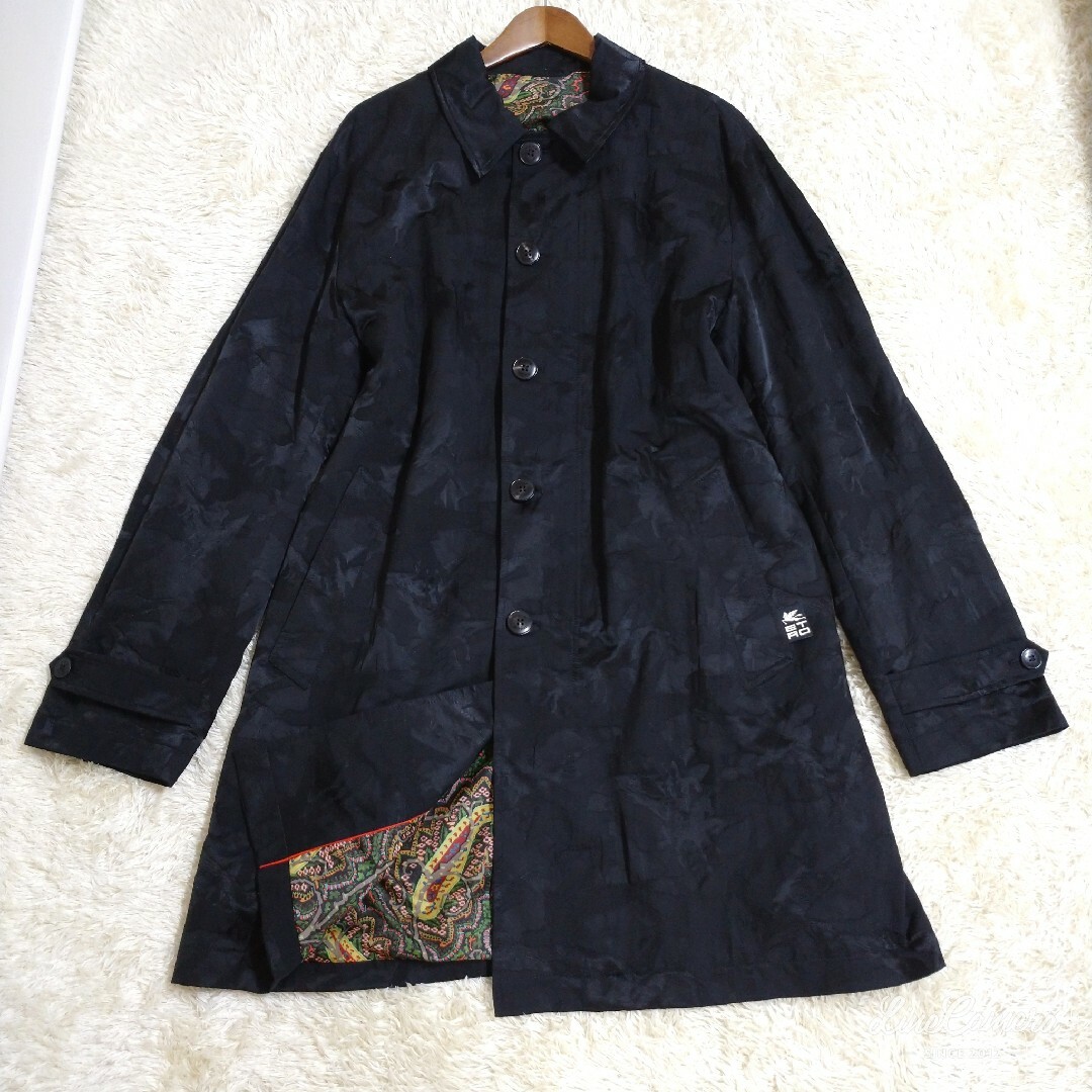 ETRO - 新品タグ付き 希少サイズ54 イタリア製 ETRO コート ETRO - 新品タグ付き 希少サイズ54 イタリア製 ETRO コート