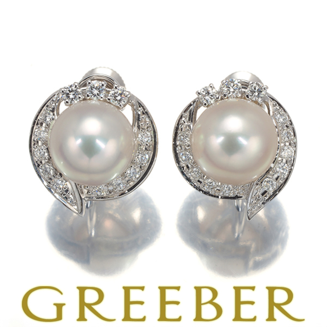 MIKIMOTO - ミキモト イヤリング パール 真珠 8.3mm ダイヤ MIKIMOTO - ミキモト イヤリング パール 真珠 8.3mm ダイヤ