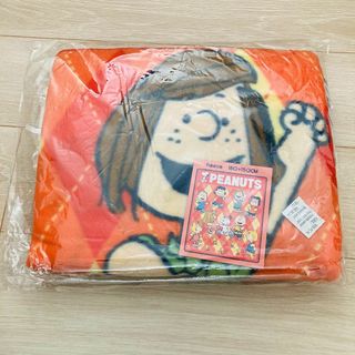 ★ 膝掛け　ブランケット　ピーナッツ　スヌーピー　フリース　フレンズ　防寒 ★(毛布)
