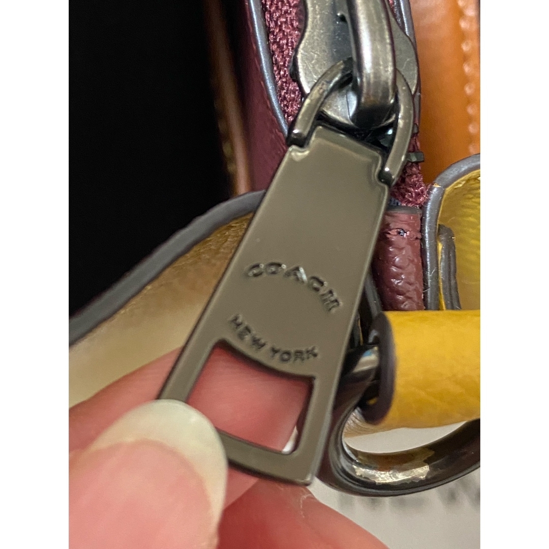 COACH コーチ ウィロウ バケット バッグ カラーブロック COACH コーチ ウィロウ バケット バッグ カラーブロック