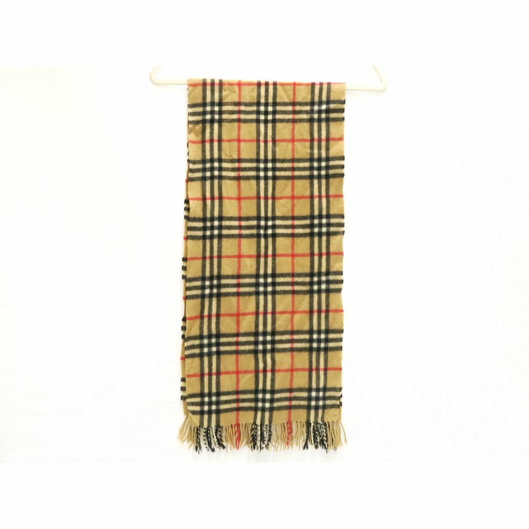 BURBERRY - バーバリー カシミヤ マフラー ベージュ系 Burberrys BURBERRY - バーバリー カシミヤ マフラー ベージュ系 Burberrys