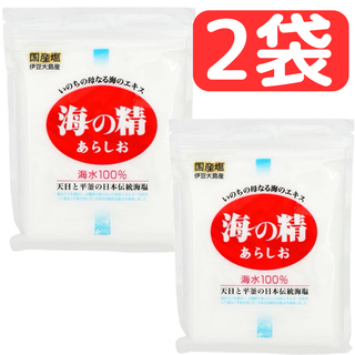 海の精 - 【500g×4袋】斉藤一人さんオススメの自然塩 海の精 海の精 - 【500g×4袋】斉藤一人さんオススメの自然塩 海の精