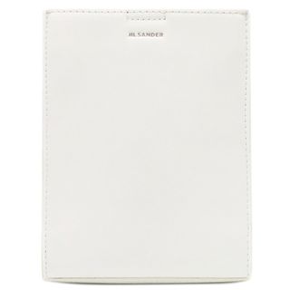 ジルサンダー(JIL SANDER)のジルサンダー Jil Sander ショルダーバッグ Tangle スモール カーフ エッグシェル シルバー金具 白 斜め掛け  J07WG0001P4841106【中古】(ショルダーバッグ)