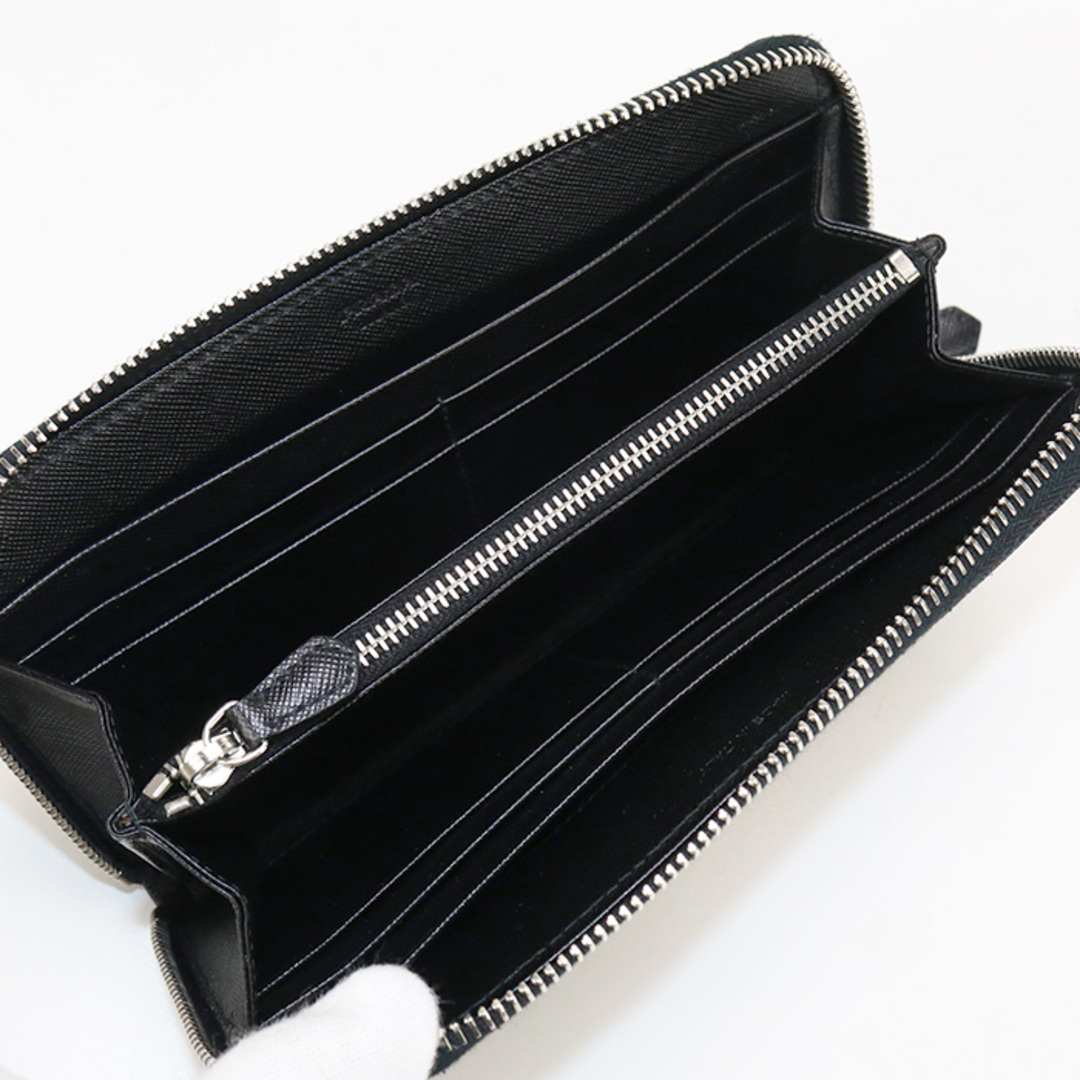 PRADA - プラダ ジップアラウンド長財布 サフィアーノ PRADA - プラダ ジップアラウンド長財布 サフィアーノ