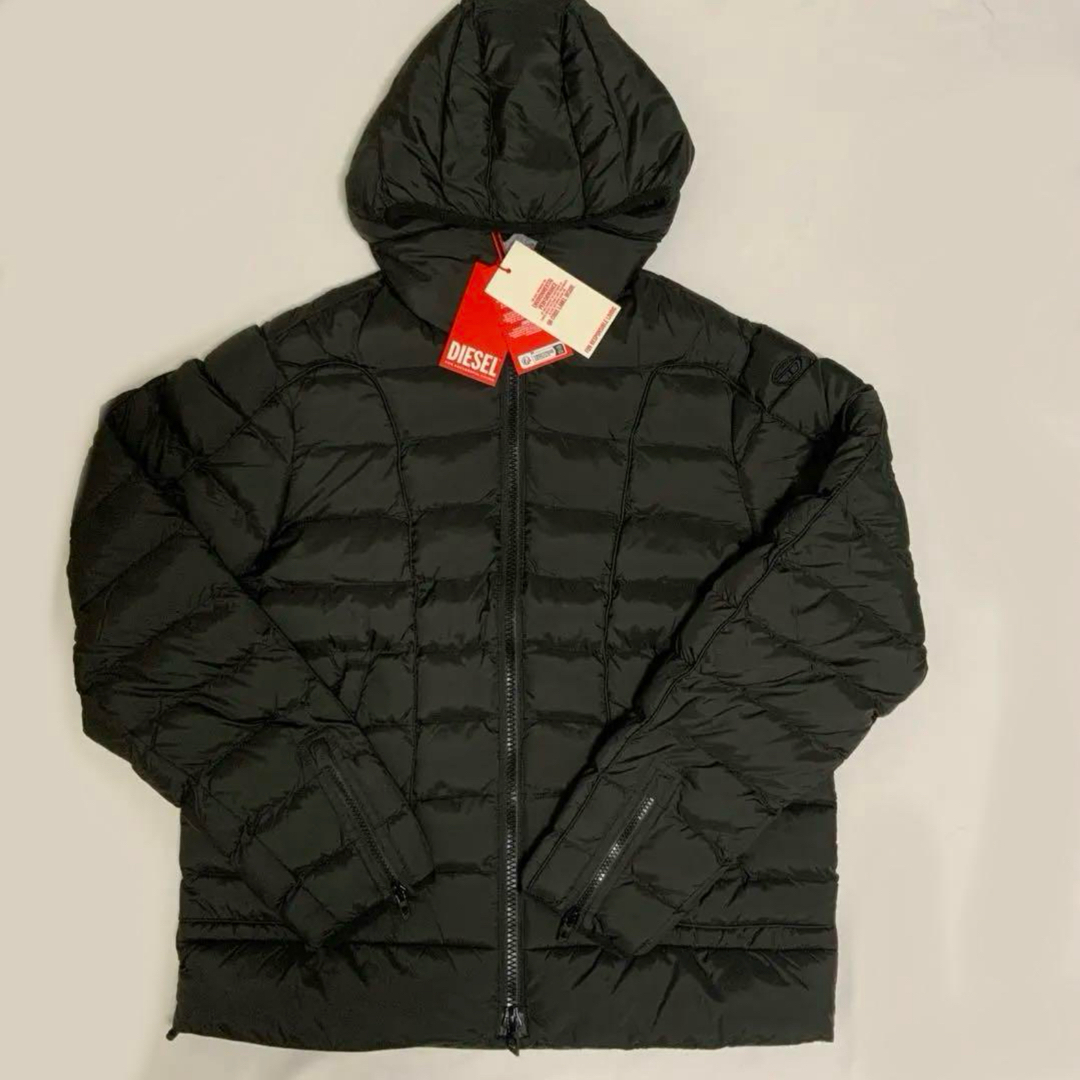 洗練されたデザイン DIESEL W-STONE JACKET ブラック 48 洗練されたデザイン DIESEL W-STONE JACKET ブラック 48