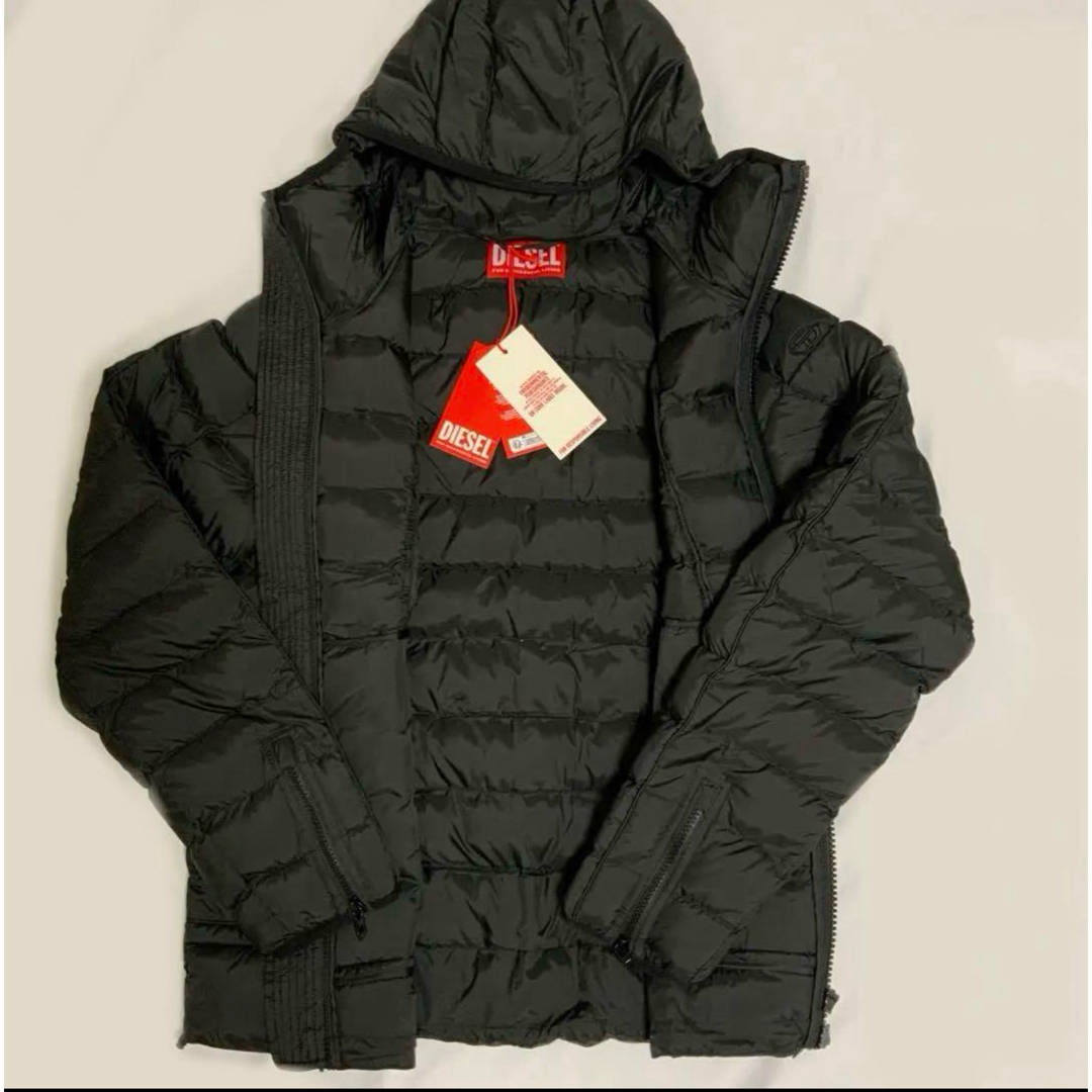 洗練されたデザイン DIESEL W-STONE JACKET ブラック 52 洗練されたデザイン DIESEL W-STONE JACKET ブラック 52