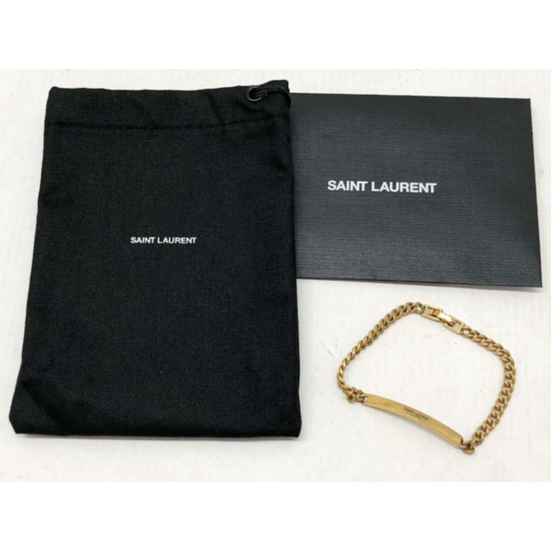 SAINT LAURENT - SAINT LAURENT(サン ローラン) ロゴプレート SAINT LAURENT - SAINT LAURENT(サン ローラン) ロゴプレート