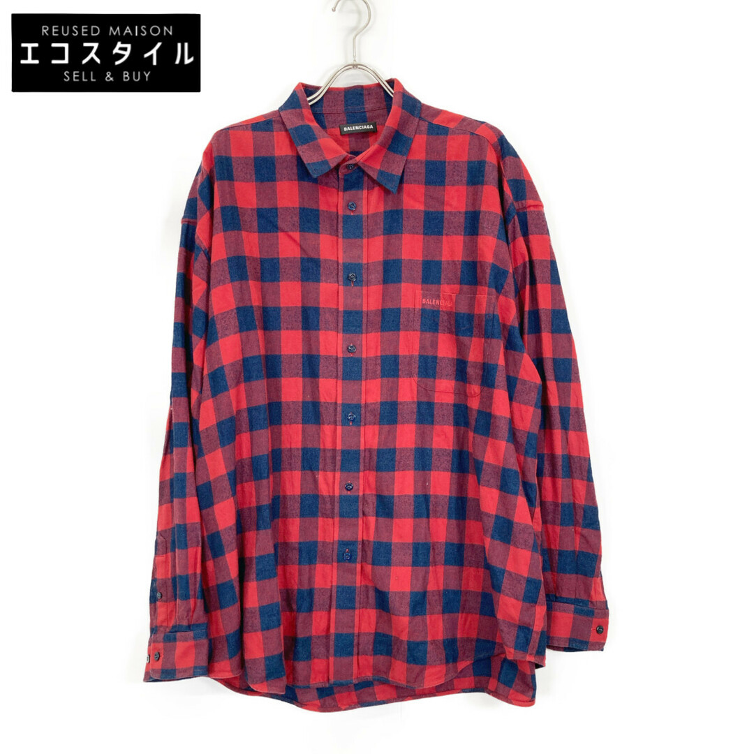 BALENCIAGA バレンシアガバッファローチェックシャツ BALENCIAGA バレンシアガバッファローチェックシャツ