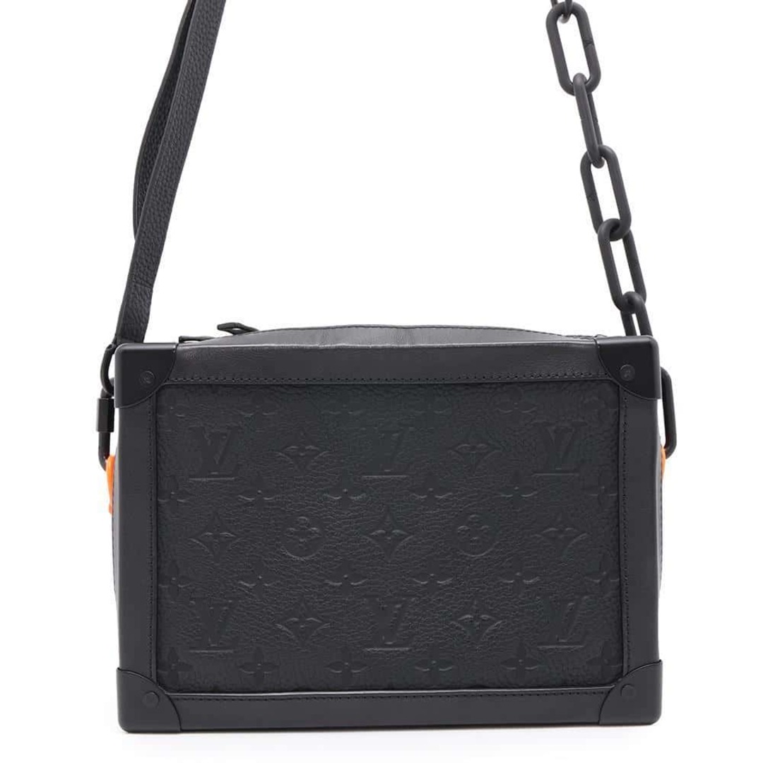 LOUIS VUITTON - ルイヴィトン ショルダーバッグ トリヨンレザー モノグラム ソフトトランク M53288 ブラック 黒