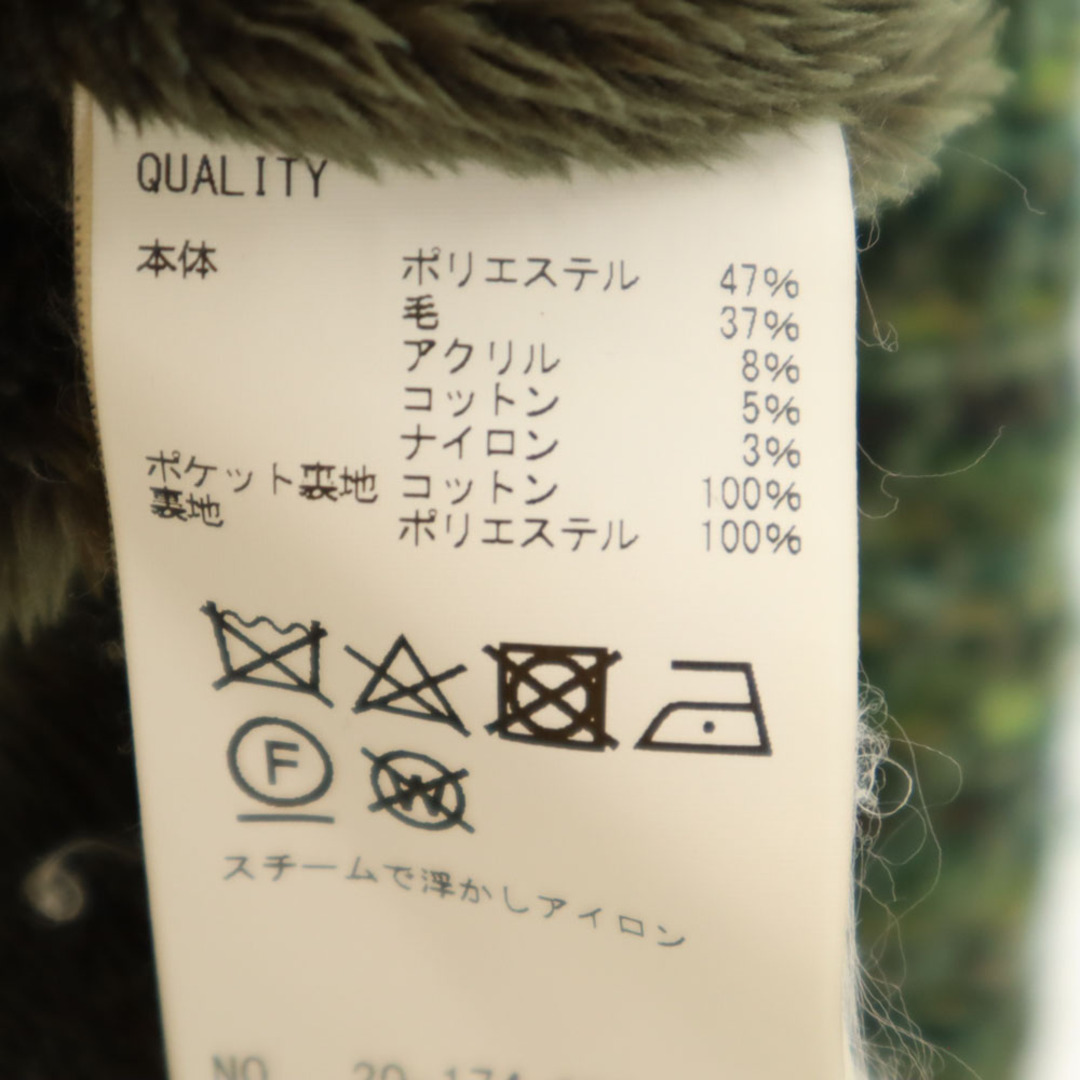 COOHEM - コーヘン 日本製 ツイード フライトジャケット 48 COOHEM - コーヘン 日本製 ツイード フライトジャケット 48