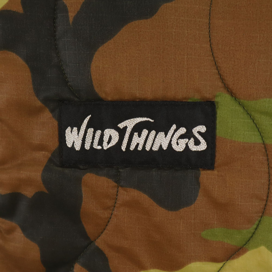 WILDTHINGS - ワイルドシングス USA製 プリマロフト カモフラ柄 WILDTHINGS - ワイルドシングス USA製 プリマロフト カモフラ柄