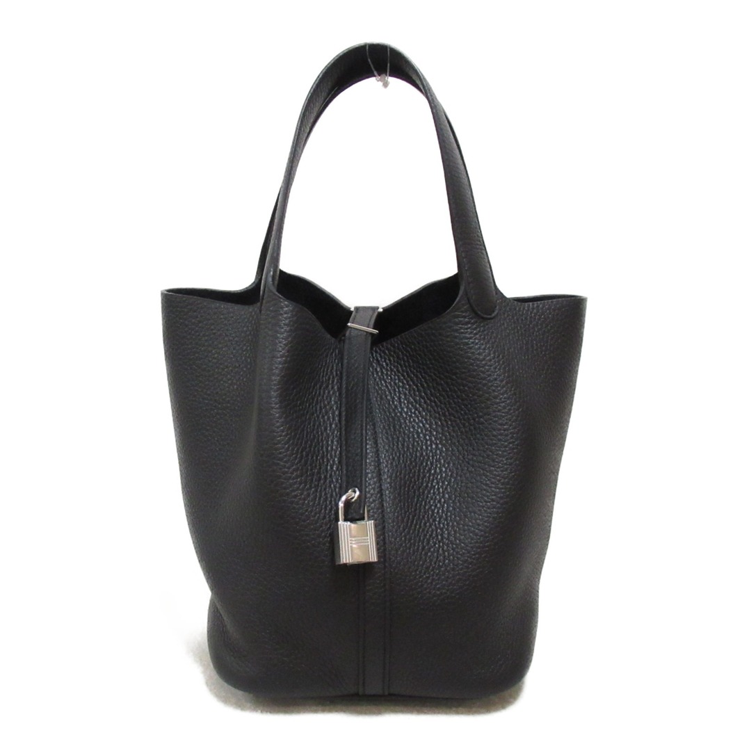HERMES - エルメス ピコタンロックMM ブラック トートバッグ トートバッグ