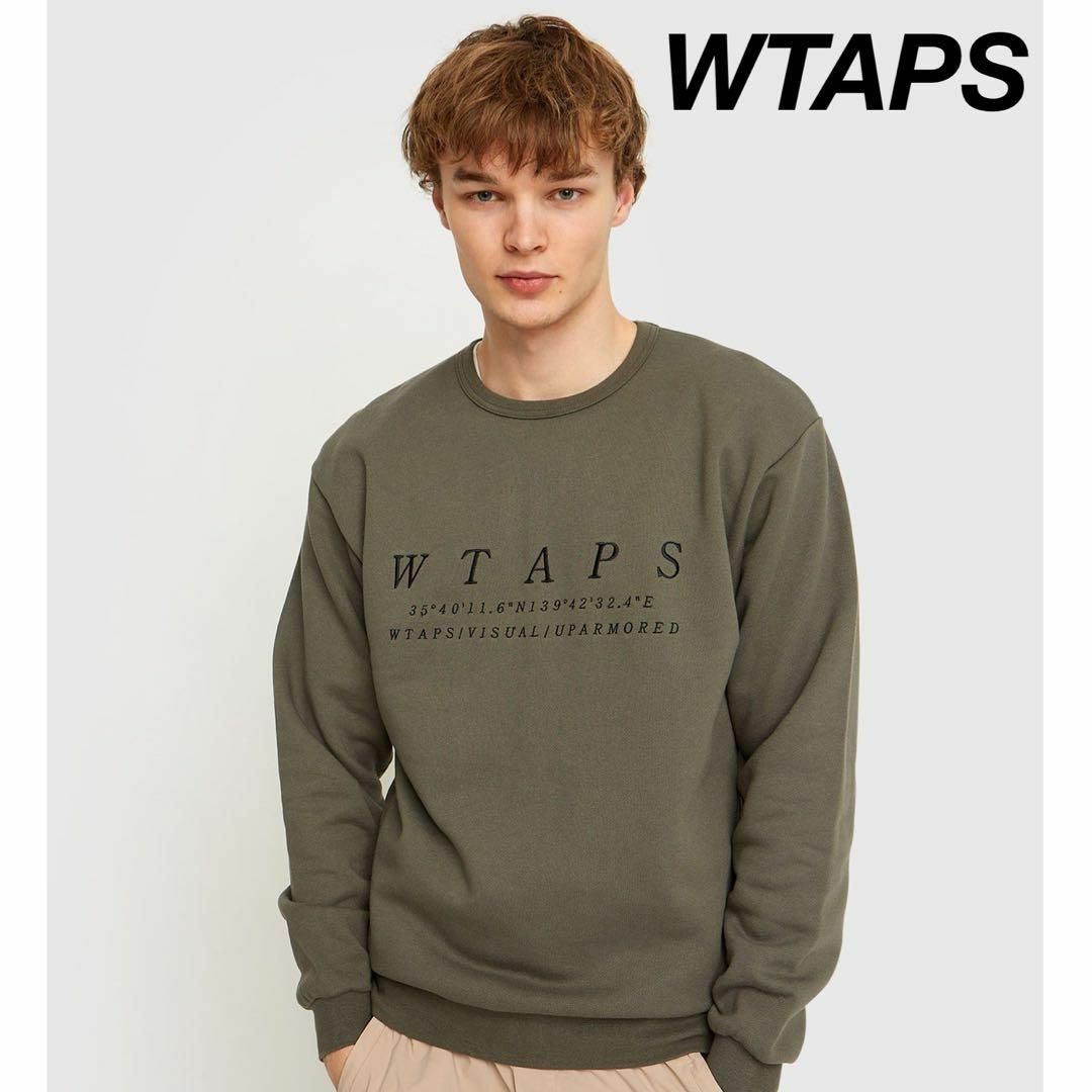 WTAPS ダブルタップス SYSTEM CREW NECK SWEAT 02 WTAPS ダブルタップス SYSTEM CREW NECK SWEAT 02