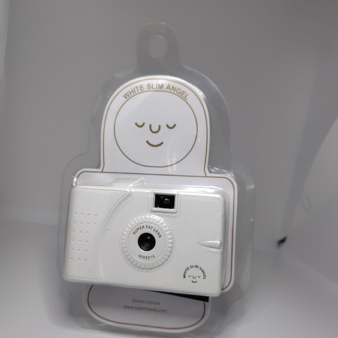 【レア】White Slim Angel 35mm フィルム トイカメラ