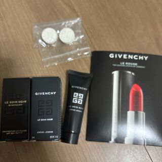 ジバンシィ(GIVENCHY)のジバンシイ　ソワン　ノアール　クリーム&乳液　リップおまけ付(フェイスクリーム)