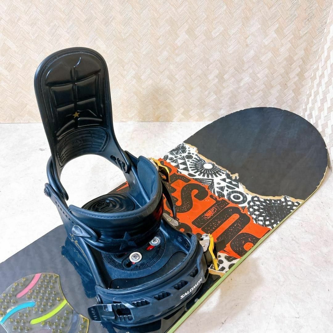 初心者おすすめ 】 SALOMON スノーボード セット 156cm 初心者おすすめ 】 SALOMON スノーボード セット 156cm