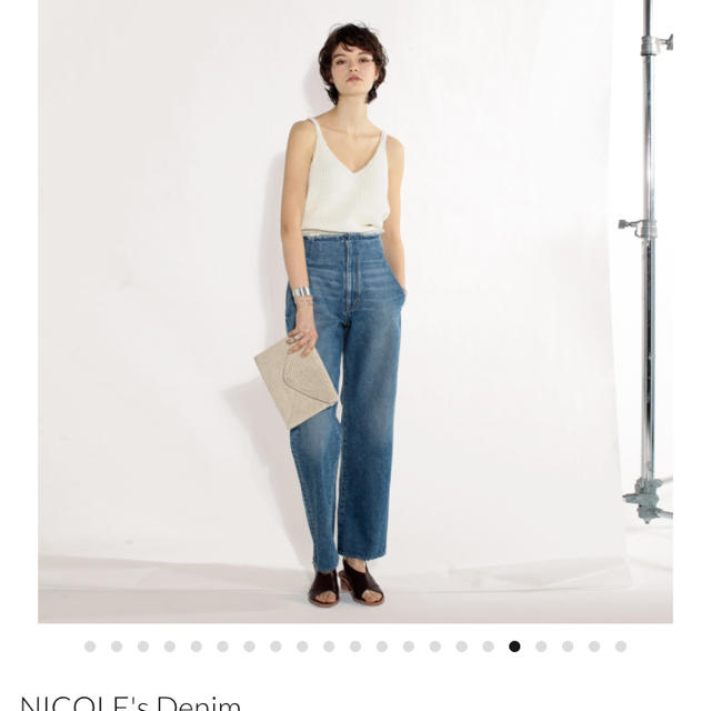 TODAYFUL(トゥデイフル)のtodayful Nicol's denim 23インチ レディースのパンツ(デニム/ジーンズ)の商品写真
