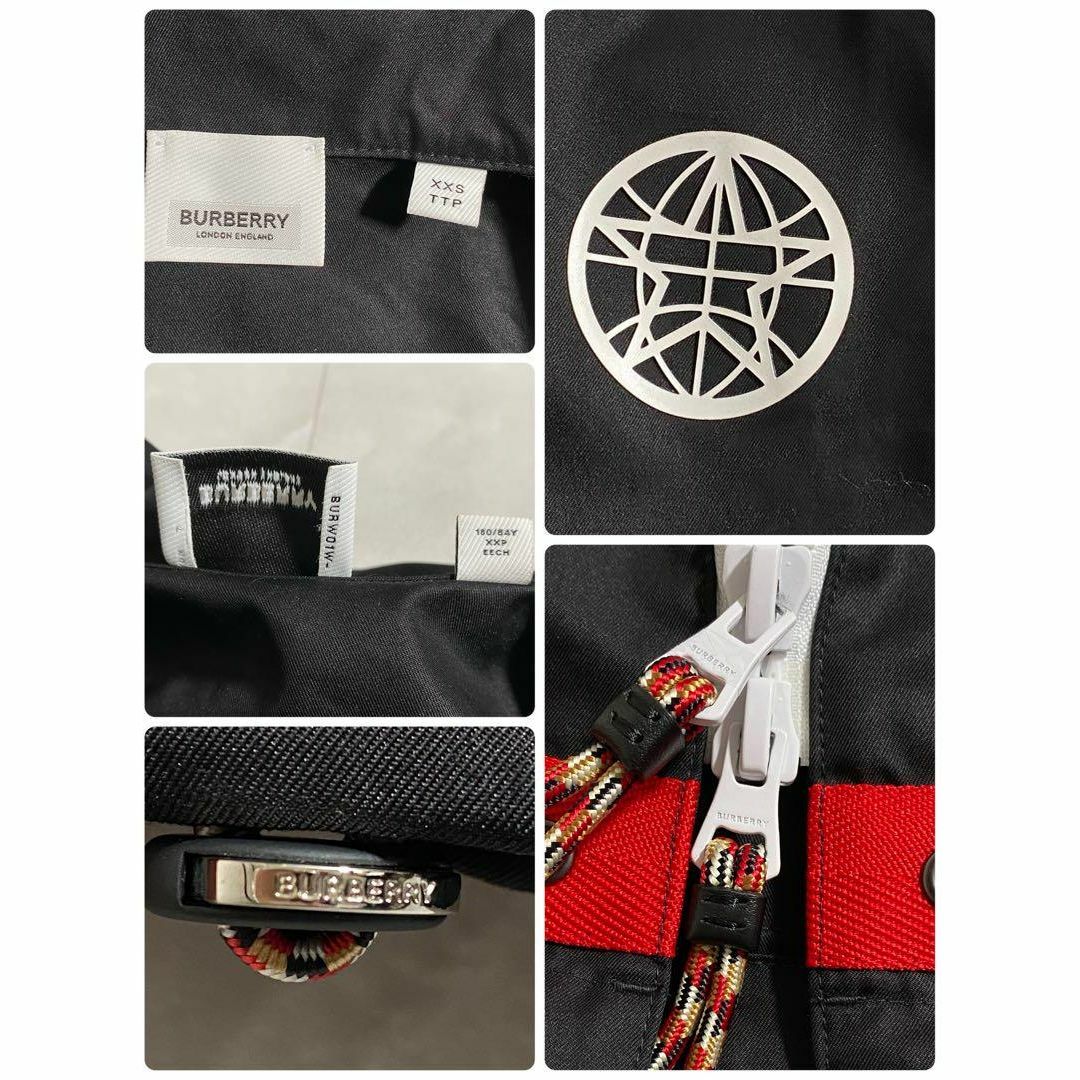 BURBERRY - A15102 現行タグ バーバリー 22ss 配色ナイロン BURBERRY - A15102 現行タグ バーバリー 22ss 配色ナイロン