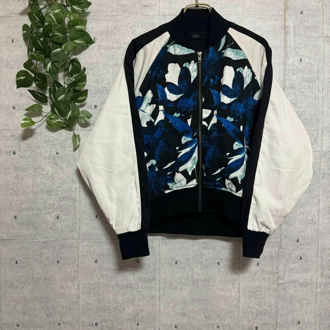 AZUL by moussy - AZUL BY MOUSSY【S】スカジャン✨花柄 AZUL by moussy - AZUL BY MOUSSY【S】スカジャン✨花柄