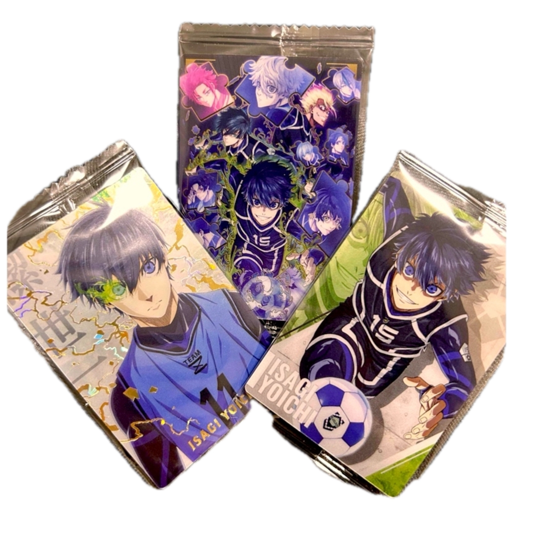 ブルーロックウエハース4 潔世一　3枚セット エンタメ/ホビーのアニメグッズ(カード)の商品写真