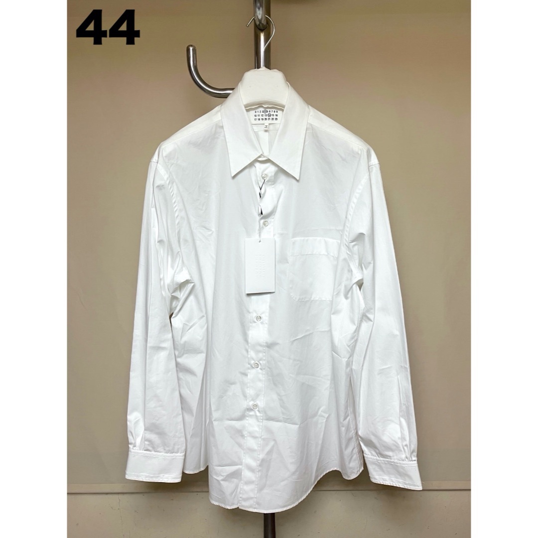 Maison Margiela（旧Maison Martin Margiela） - 新品 44 メゾン マルジェラ 24ss ドレスシャツ 白色 7103
