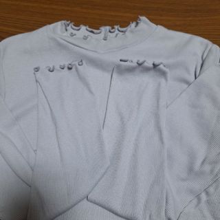 シマムラ(しまむら)のしまむら　タートルネック　ラベンダー(その他)