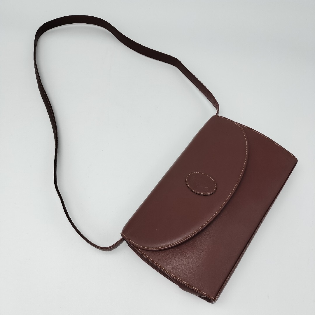 Cartier - 未使用に近い✨カルティエ ショルダーバッグ レザー Cartier - 未使用に近い✨カルティエ ショルダーバッグ レザー