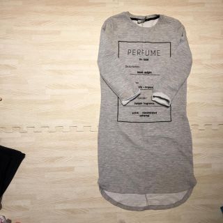 ベルシュカ(Bershka)のスウェット ワンピース アシメ(ミニワンピース)