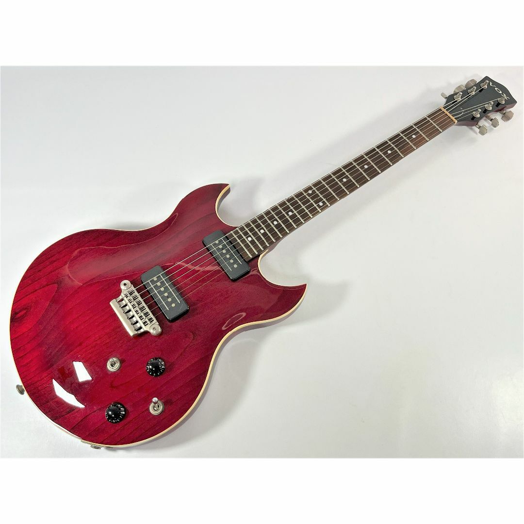 VOX - VOX ボックス SDC-33 ダブルカッタウェイ エレキギターの VOX - VOX ボックス SDC-33 ダブルカッタウェイ エレキギターの