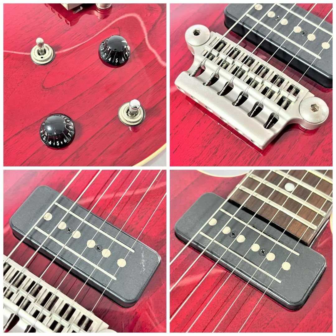 VOX - VOX ボックス SDC-33 ダブルカッタウェイ エレキギターの VOX - VOX ボックス SDC-33 ダブルカッタウェイ エレキギターの