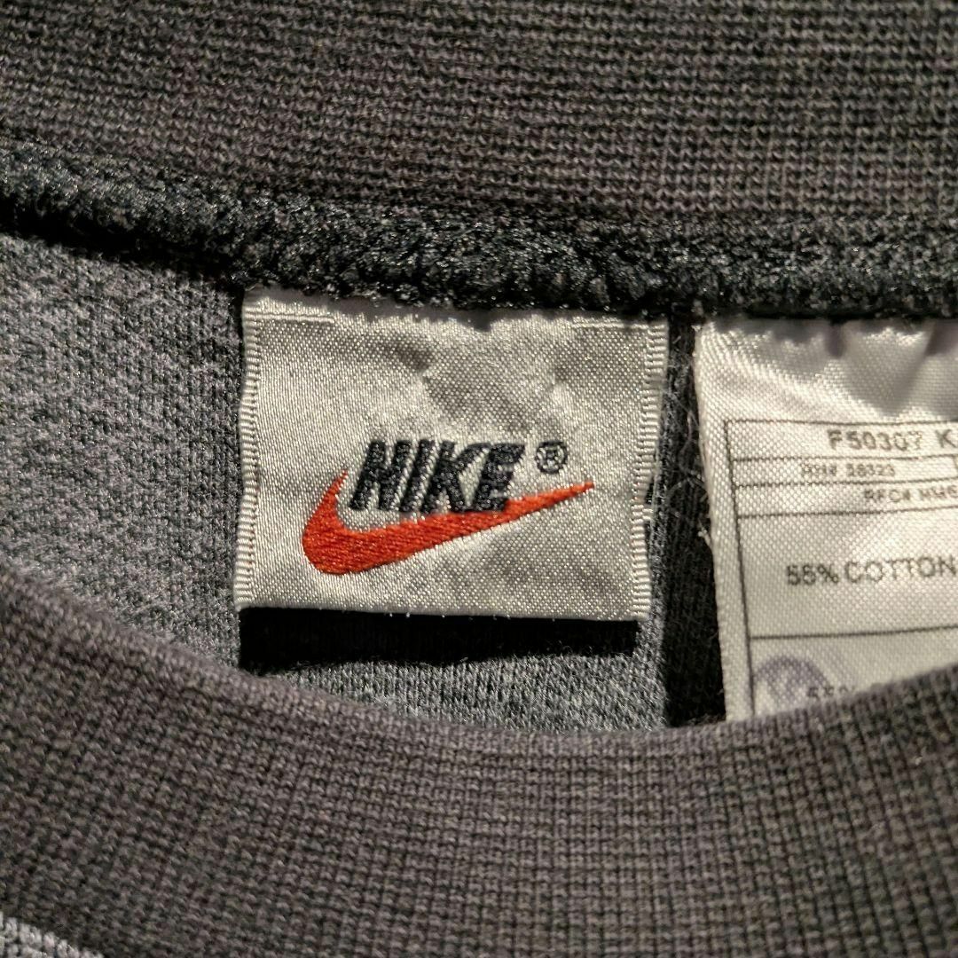 銀タグ 90s old NIKE Y2K 肉厚 スウェット アームライン 刺繍 銀タグ 90s old NIKE Y2K 肉厚 スウェット アームライン 刺繍