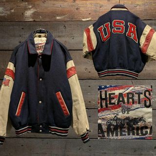 MADE IN USA - 90sヴィンテージUSA製古着 AUBURN 裏ボアプリント MADE IN USA - 90sヴィンテージUSA製古着 AUBURN 裏ボアプリント