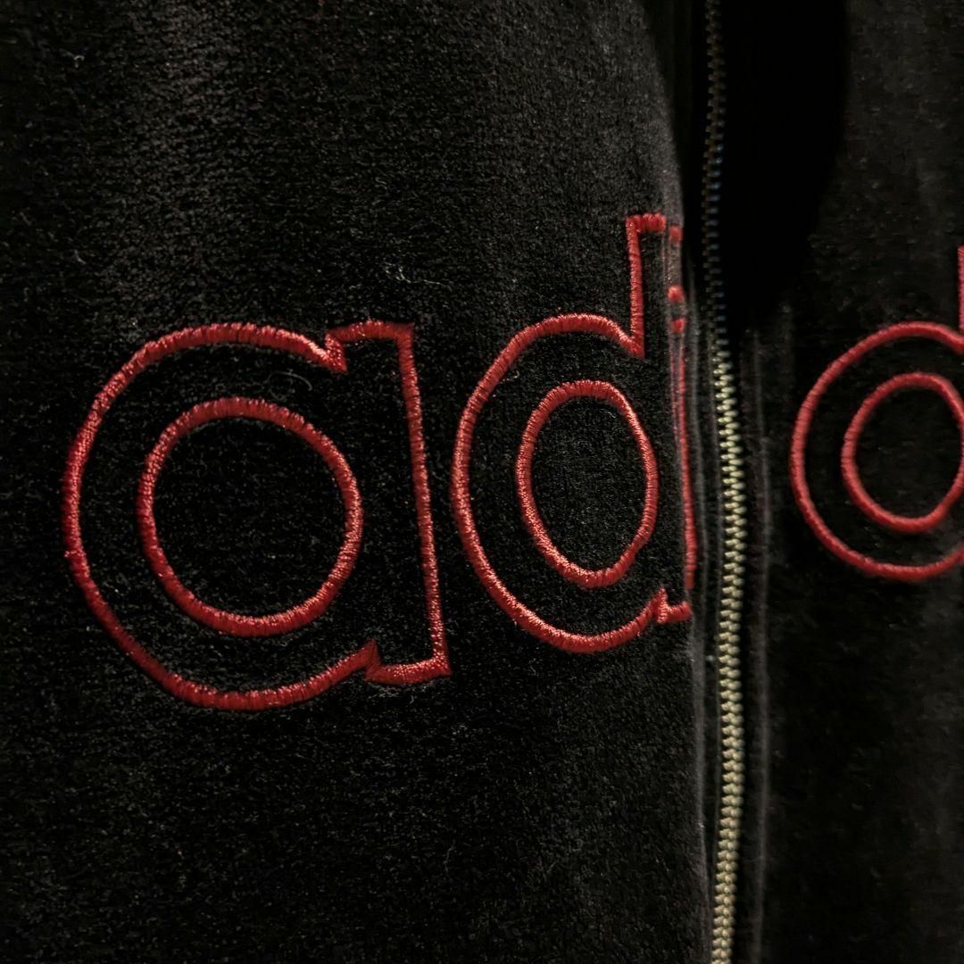 adidas - 90s VINTAGE old adidas 別珍 ベロアジャケット 刺繍 L adidas - 90s VINTAGE old adidas 別珍 ベロアジャケット 刺繍 L