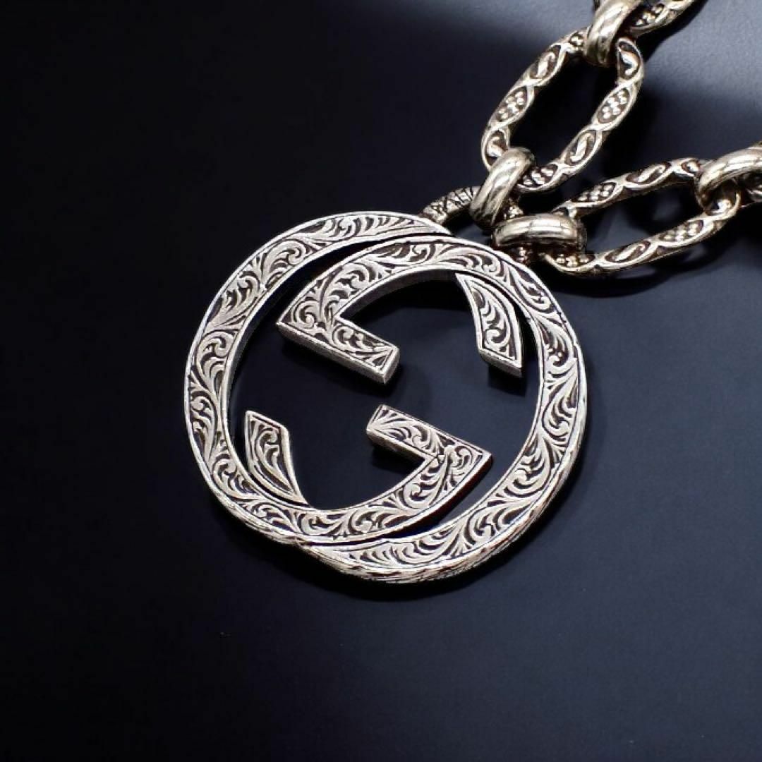 GUCCI - グッチ ラージ インターロッキング アラベスク GUCCI - グッチ ラージ インターロッキング アラベスク