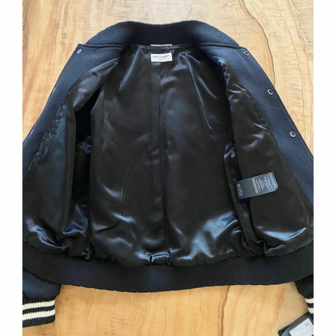 SAINT LAURENT - 24SS【新品】SAINT LAURENT バックロゴ テディ SAINT LAURENT - 24SS【新品】SAINT LAURENT バックロゴ テディ