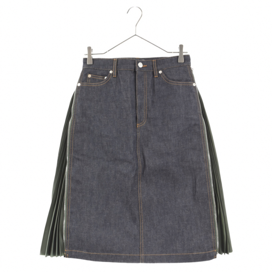 sacai - Sacai サカイ 21SS×A.P.C. サイドジッププリーツデニム sacai - Sacai サカイ 21SS×A.P.C. サイドジッププリーツデニム
