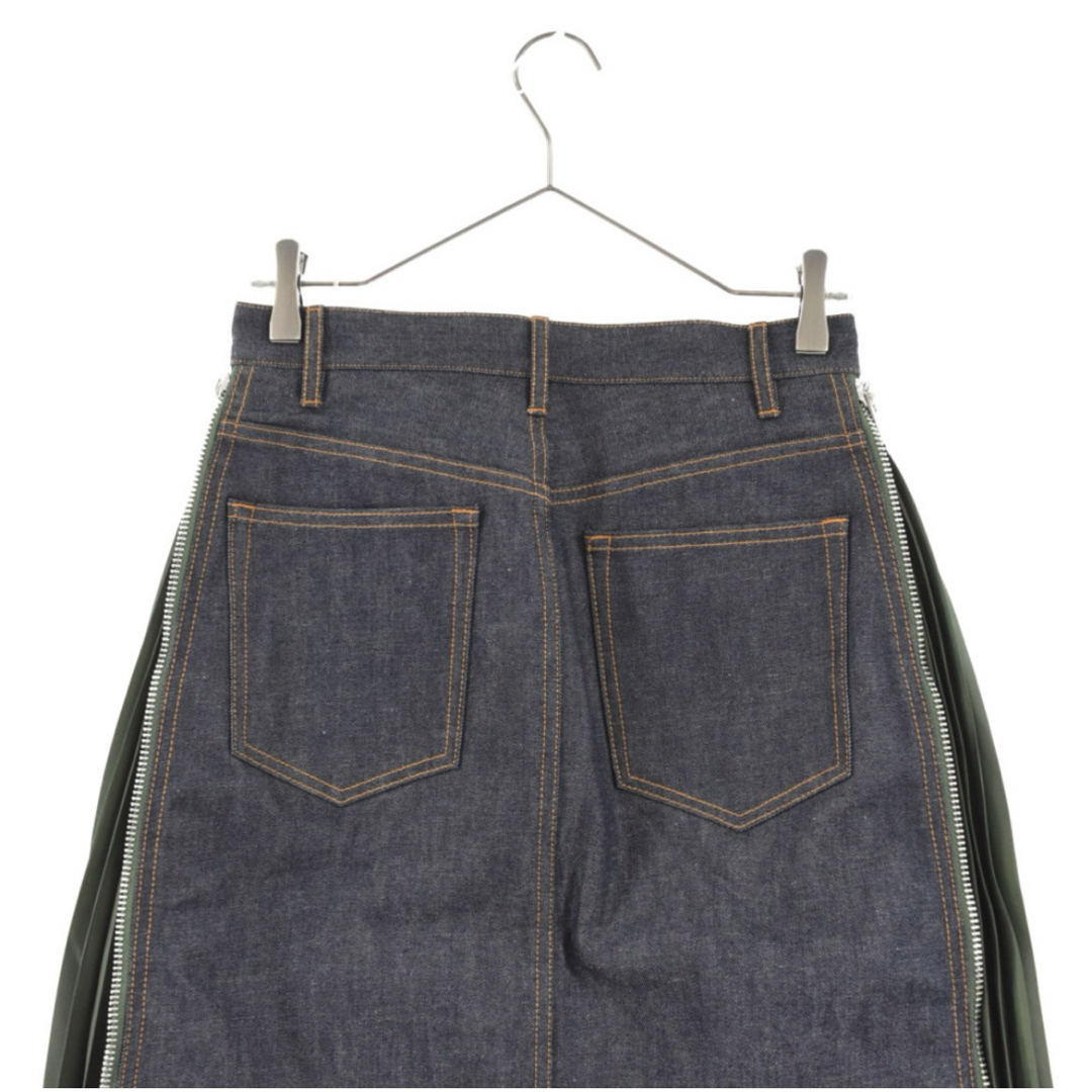 sacai - Sacai サカイ 21SS×A.P.C. サイドジッププリーツデニム sacai - Sacai サカイ 21SS×A.P.C. サイドジッププリーツデニム