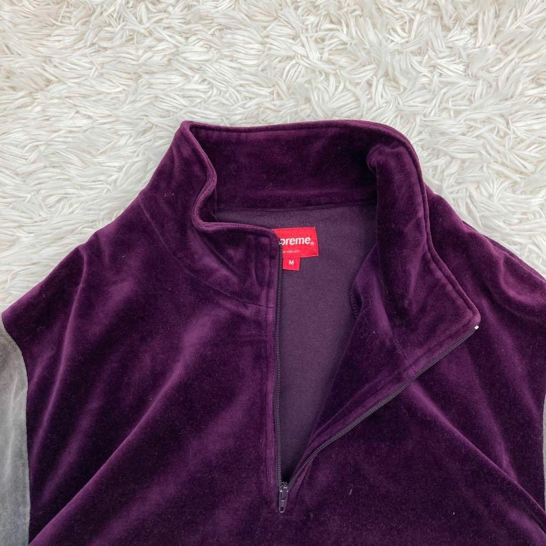 Supreme - 【入手困難】シュプリーム センター刺繍ロゴ ハーフ Supreme - 【入手困難】シュプリーム センター刺繍ロゴ ハーフ