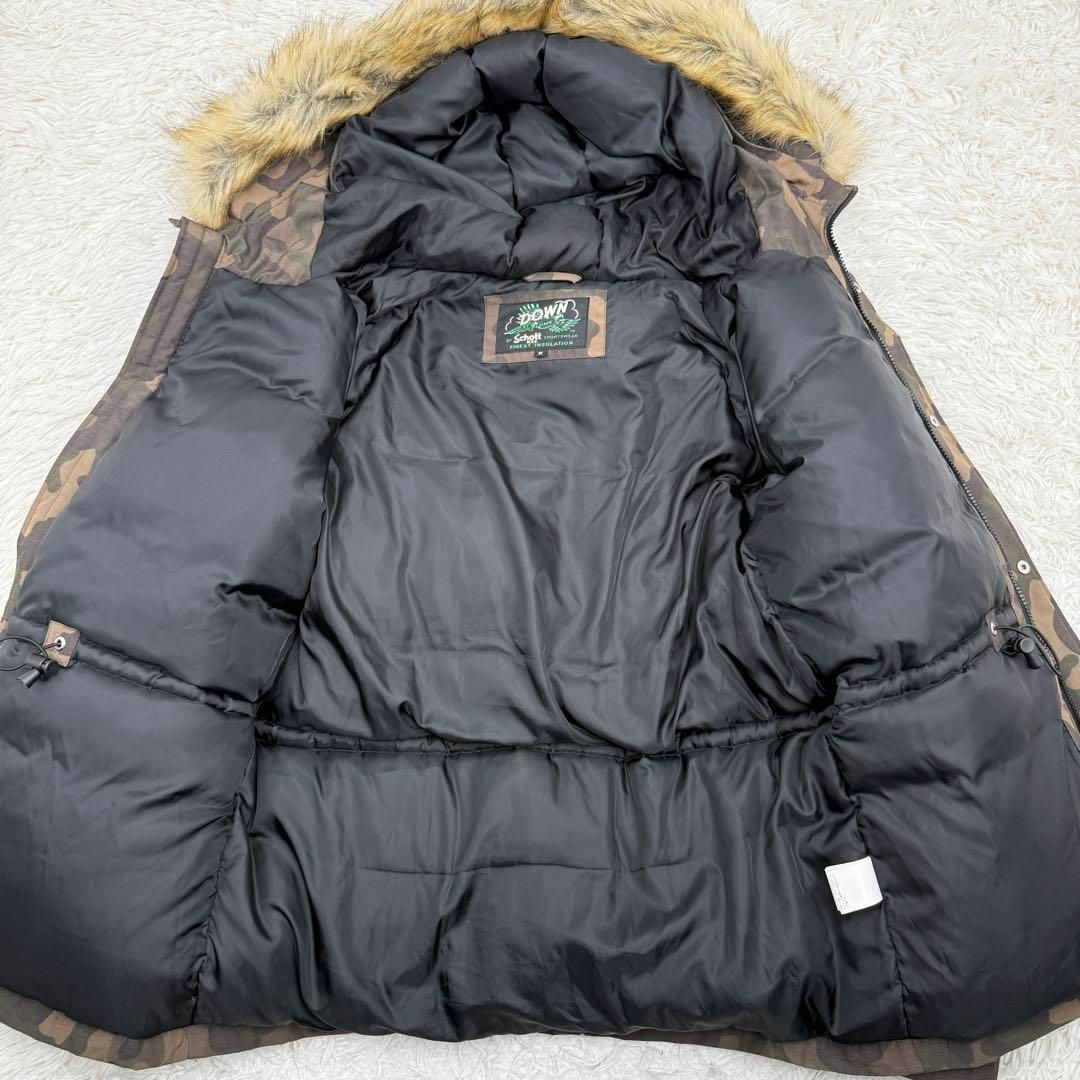 人気モデル】Schott ショット カモフラ 迷彩 ダウンジャケット 人気モデル】Schott ショット カモフラ 迷彩 ダウンジャケット
