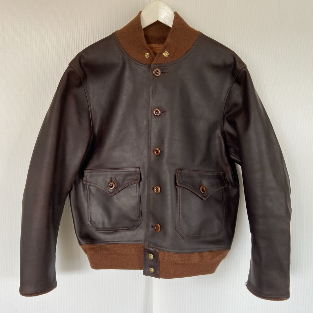Cidu Leathers A-1オイルドレザーフライトジャケット XLの通販 Cidu Leathers A-1オイルドレザーフライトジャケット XLの通販