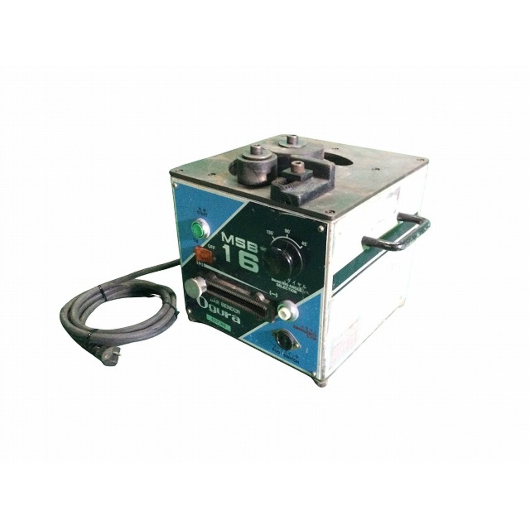 ☆中古品☆Ogura オグラ 可搬用鉄筋曲げ機 MSB16 ベンダー 鉄筋 ☆中古品☆Ogura オグラ 可搬用鉄筋曲げ機 MSB16 ベンダー 鉄筋